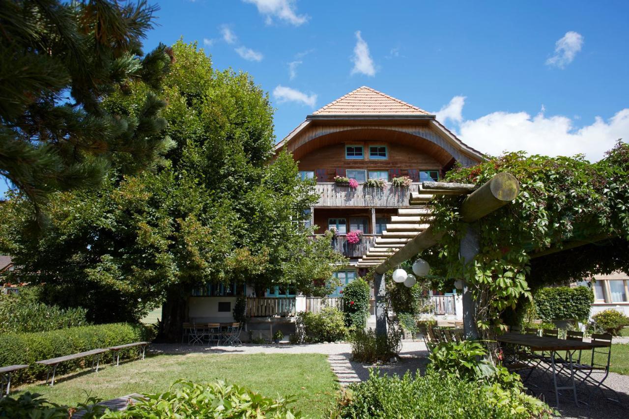 Hotel Bio Garni Moeschberg à Grosshochstetten Extérieur photo